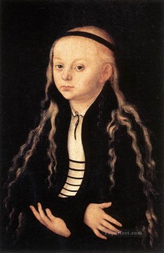  Joven Arte - Retrato de una joven renacentista Lucas Cranach el Viejo